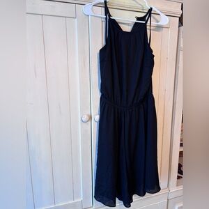 Banana Republic Black Midi Dress